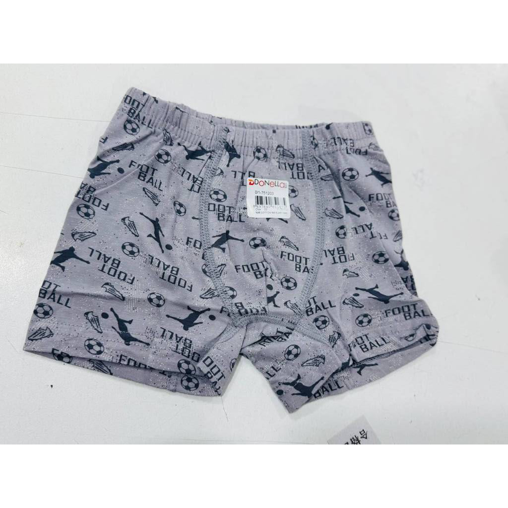 Little Champion: Football Print Boxer Briefs