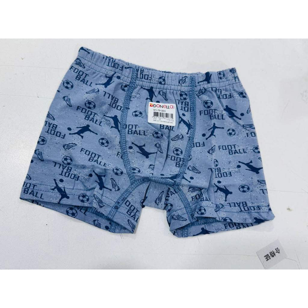 Little Champion: Football Print Boxer Briefs