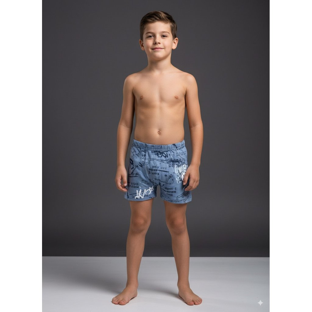 The Street Vibe: Graffiti Print Boxer Briefs