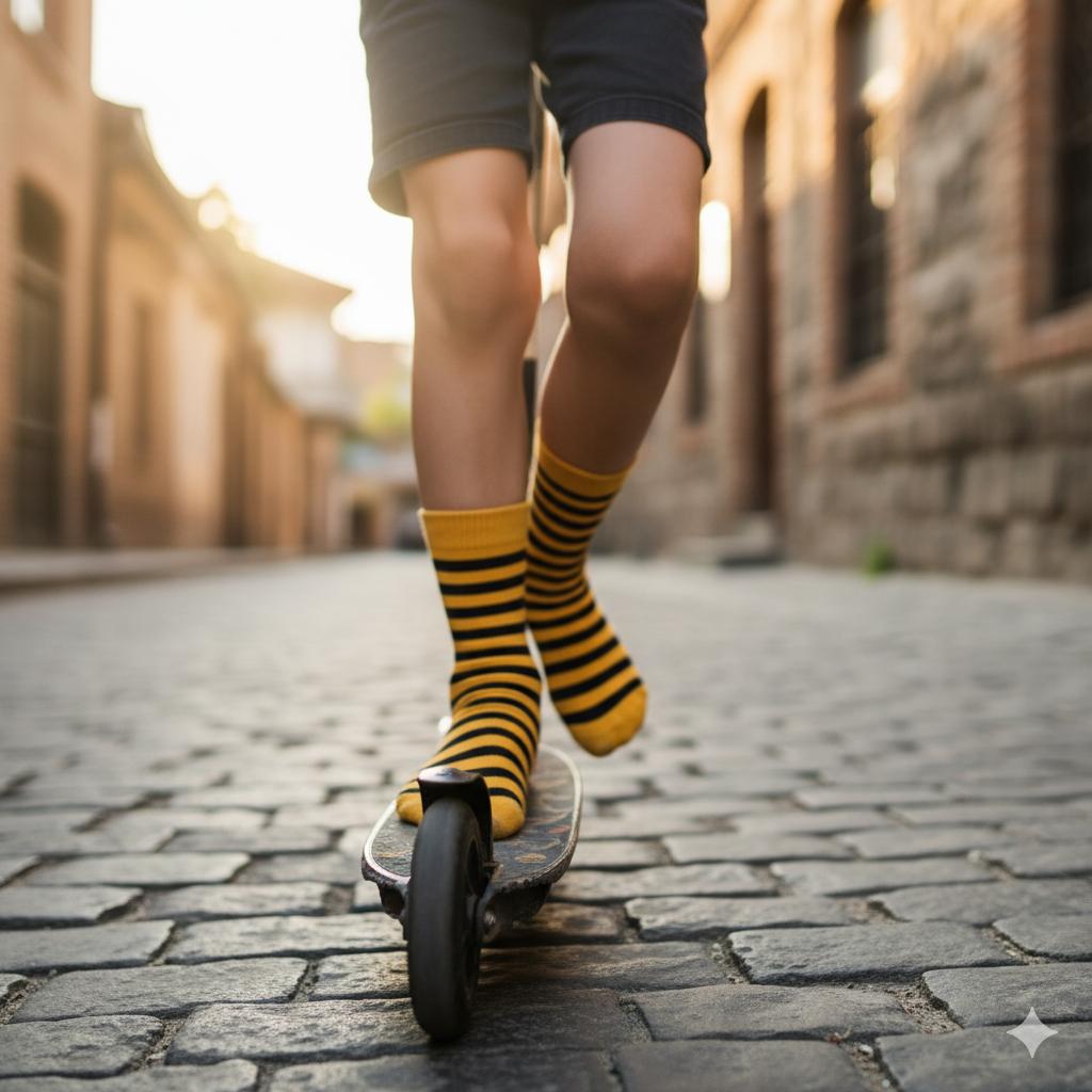 Bold Stripe Kids' Socks (5-Pack)