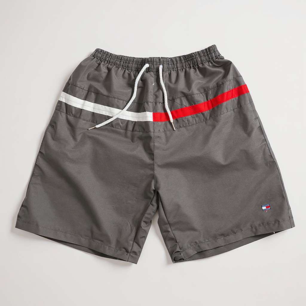 Sporty Stripe Summer Swim Shorts