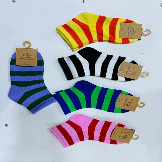 Fun & Colorful Kids' Ankle Socks