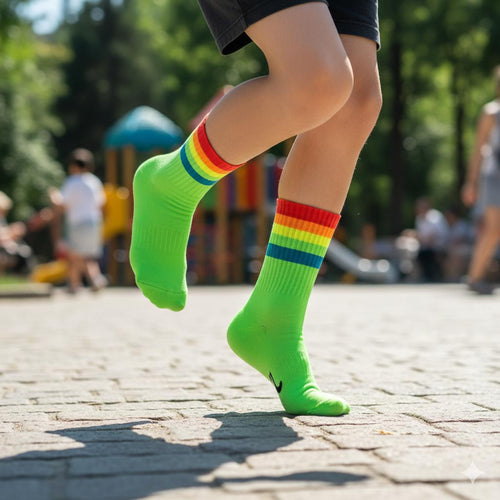 Neon Sport Ankle Socks