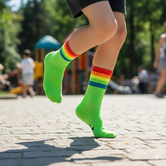 Neon Sport Ankle Socks