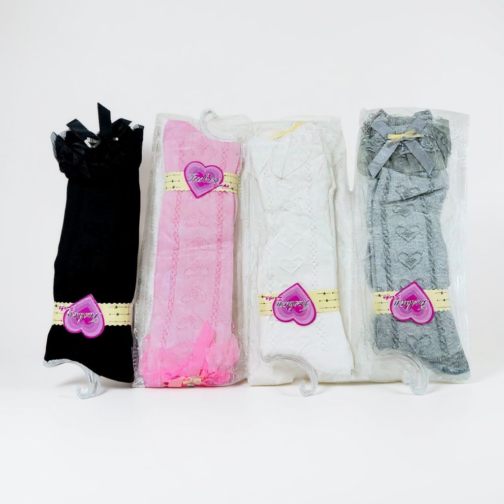 Sweet Bow Knee-High Socks