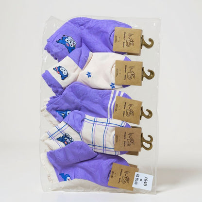 5-Pack Kids' Ankle Socks