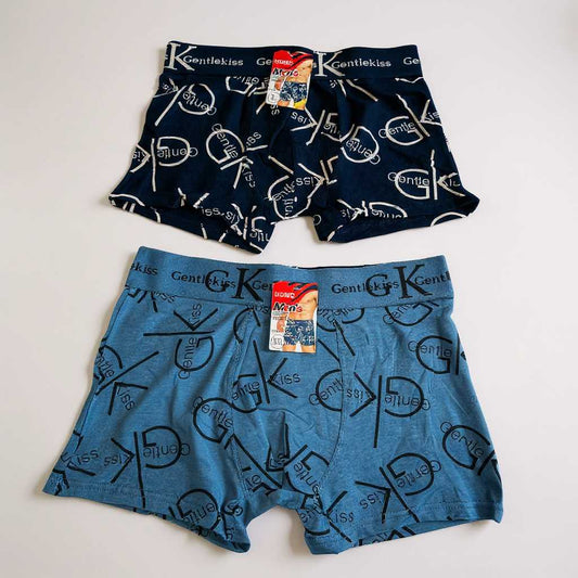 Modern Style: All-Over Logo Print Boxer Brief